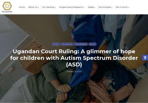 [Ouganda] “Ugandan Court Ruling: A glimmer of hope for children with Autism Spectrum Disorder (ASD)” (Includovate, 2023)
