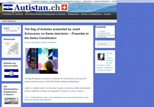 [–Autistan–] [Suisse] Ambassade d’Autistan auprès de la Suisse