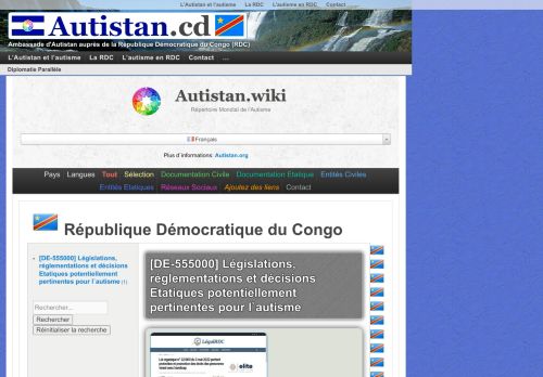 [–Autistan–] [République Démocratique du Congo] Ambassade d’Autistan auprès de la RDC