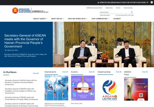 [-ASEAN-] Association of South-East Asian Nations