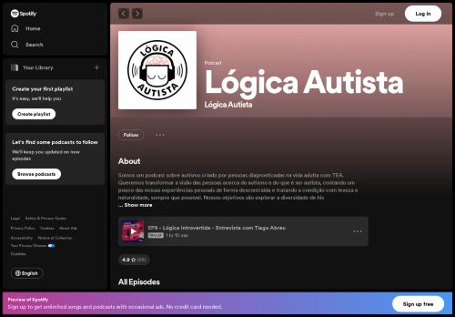 [Brésil] Podcast « Lógica Autista »