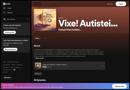 [Brésil] Podcast « Vixe! Autistei… »