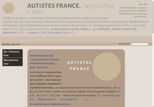 [France] Autistes France