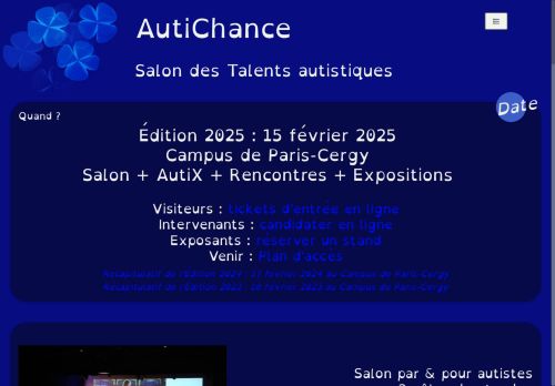 [France] AutiChance – Salon des Talents Autistiques