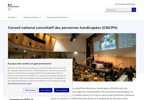 [France] Conseil National Consultatif des Personnes Handicapées (CNCPH)