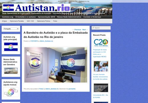 [–Autistan–] Sede Operacional da Organização Diplomática do Autistão – Escritório Regional para os Países Lusófonos e Hispanófonos